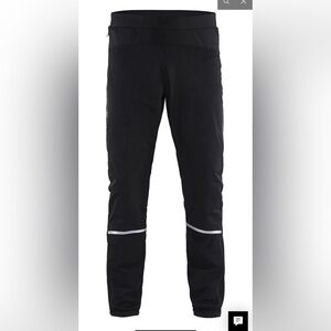 Craft Men's Black training Joggers wind proof
Biking, skiing, golf light lining